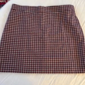 J. Crew wool skirt.
